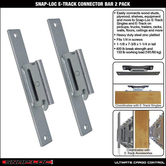 Snap-Loc E-Track Connector Bar – Logistic Tie-Down