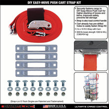 SNAP-LOC DIY Easy-Move Push Cart Strap Kit