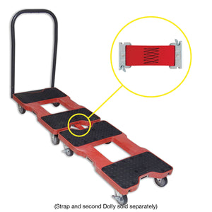 SNAP-LOC 1,500 lb Industrial Strength E-Track Panel Cart Dolly Red