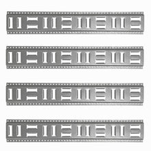SNAP-LOC Fast-Track E-Track 32 Inch 4-Pack USA Galvanized Steel Horizontal Vertical, Logistic Tie-Down for Pickups, Trucks, Trailers