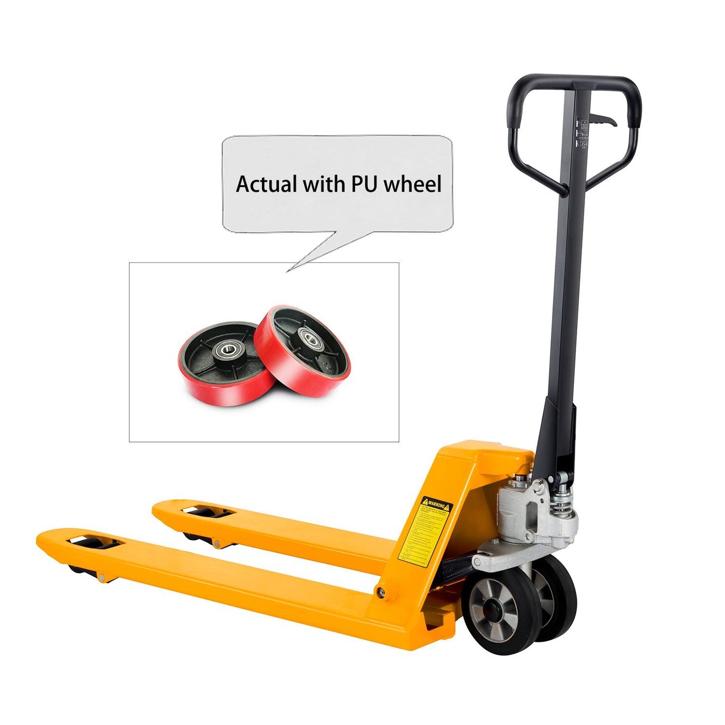 High Quality Manual Hydraulic Pallet Jack 6600 lbs 48" x27"Fork