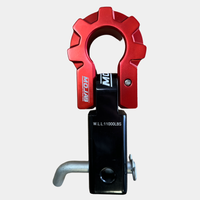 2'' Aluminum Hitch Receiver with Aluminum D-Shackle 9T (LIFETIME WARRANTY)