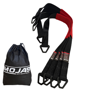 2"x 39'' Axle Tie-down with rings (pack of 4) (Lifetime Warranty)