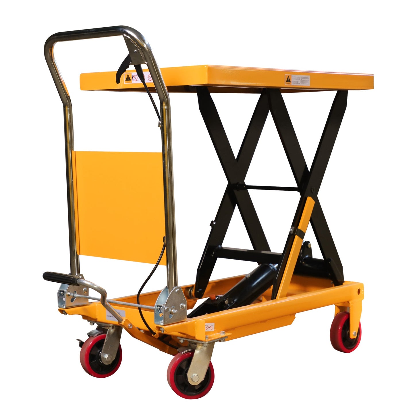 Single Scissor Lift Table 660 lbs. 35.4" lifting height