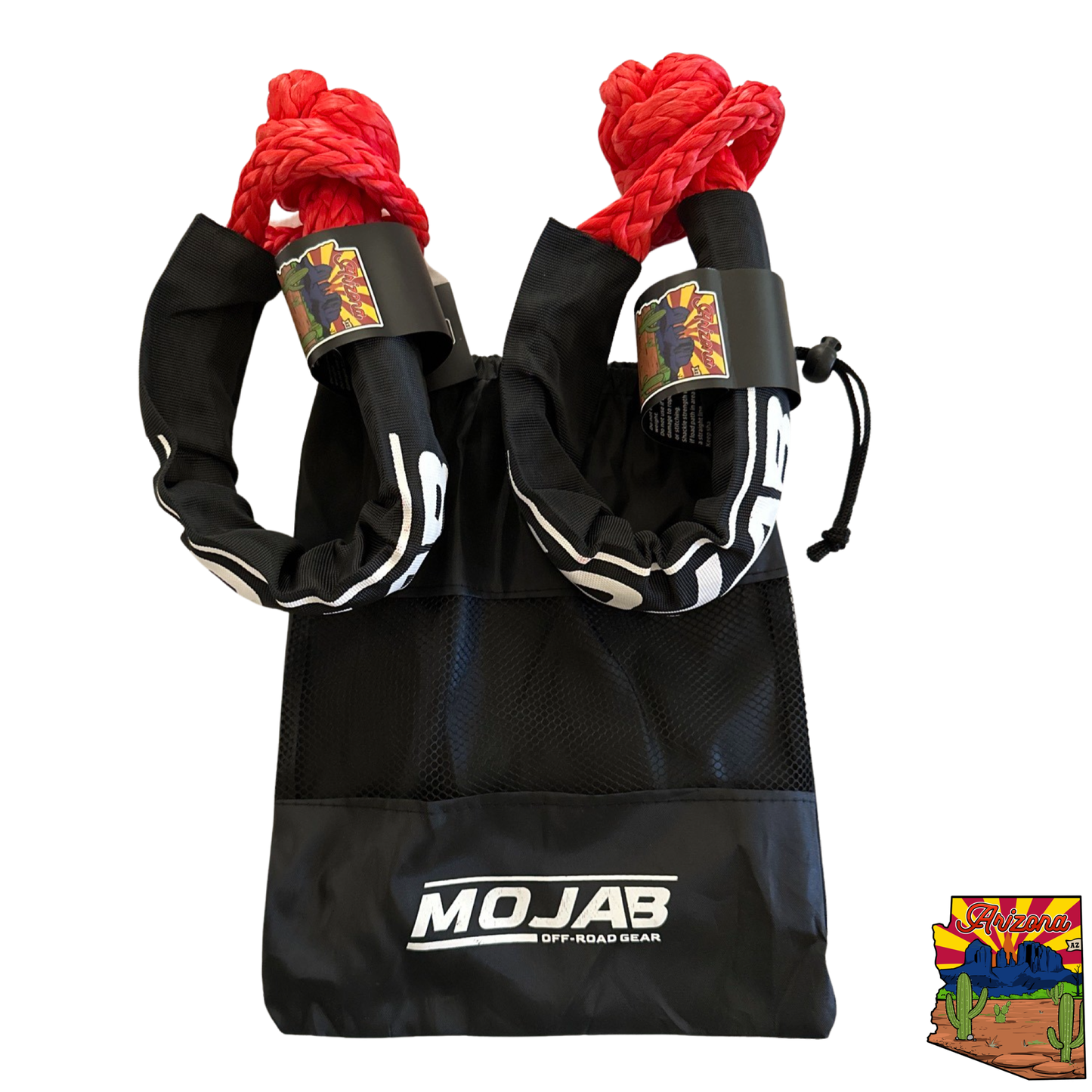 Soft Shackle 1/2'' x 22'' with sleeve and bag (Set of 2 Shackles) (Lifetime Warranty)