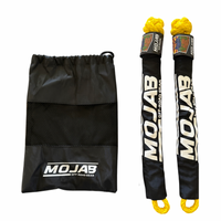 Soft Shackle 3/8'' x 22” with sleeve and bag (Set of 2 Shackles) (Lifetime Warranty)