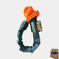 Soft Shackle 3/8'' x 22” with sleeve and bag (Single Shackle) (Lifetime Warranty)