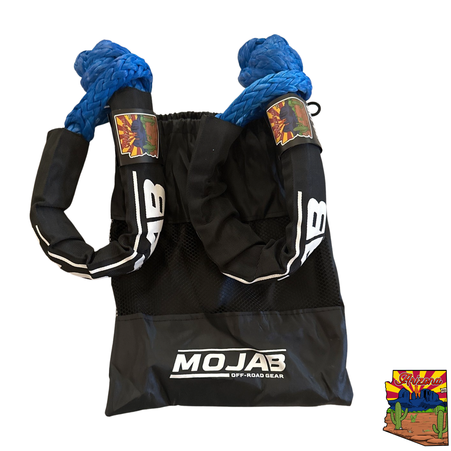 Soft Shackle 1/2'' x 22'' with sleeve and bag (Set of 2 Shackles) (Lifetime Warranty)