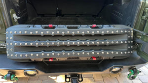 Ultimate Traction recovery board with steel plugs and storage bag
