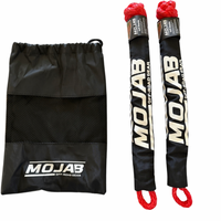 Soft Shackle 3/8'' x 22” with sleeve and bag (Set of 2 Shackles) (Lifetime Warranty)