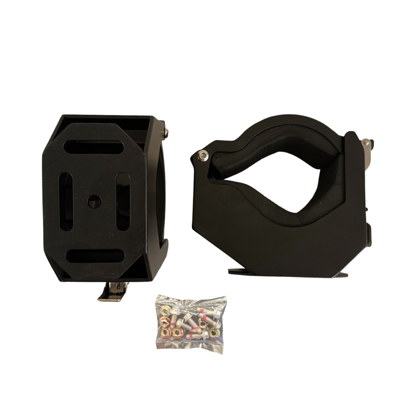Heavy duty mounting clamps for hydraulic Jack