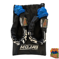 Soft Shackle 3/8'' x 22” with sleeve and bag (Set of 2 Shackles) (Lifetime Warranty)