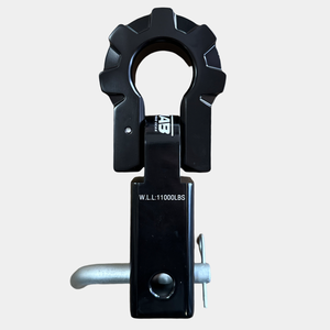 2'' Aluminum Hitch Receiver with Aluminum D-Shackle 9T (LIFETIME WARRANTY)