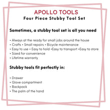 Four Piece Stubby Tool Set - DT0240