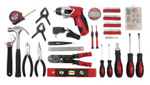 161 Piece Household Tool Kit with Convenient 3.6 Volt Lithium Ion Cordless Screwdriver - DT0739
