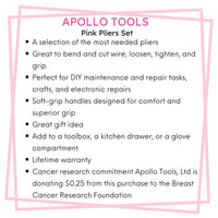 3 Pliers - Pink - DT5008P