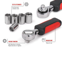 13 Piece ¼ Inch Drive Metric Socket Set - DT5023