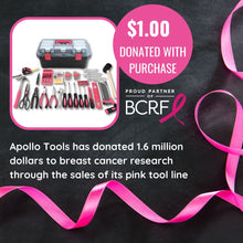 Pink 170 Piece Household Tool Kit with New and Improved Tool Box - DT7103P