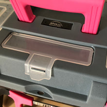 Pink 170 Piece Household Tool Kit with New and Improved Tool Box - DT7103P