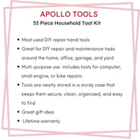 53 Piece Household Tool Kit - DT9408