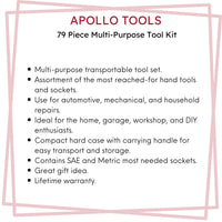 79 Piece Multi-Purpose Tool Kit - DT9411