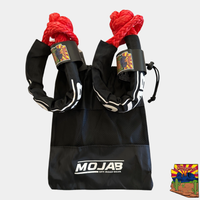 Soft Shackle 1/2'' x 22'' with sleeve and bag (Set of 2 Shackles) (Lifetime Warranty)