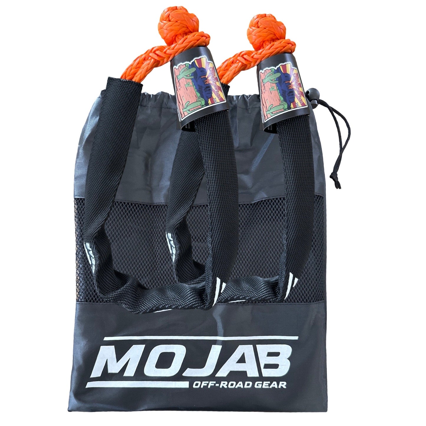 Soft Shackle 1/4'' x 24'' with sleeve and bag (Set of 2 Shackles) (Lifetime Warranty)