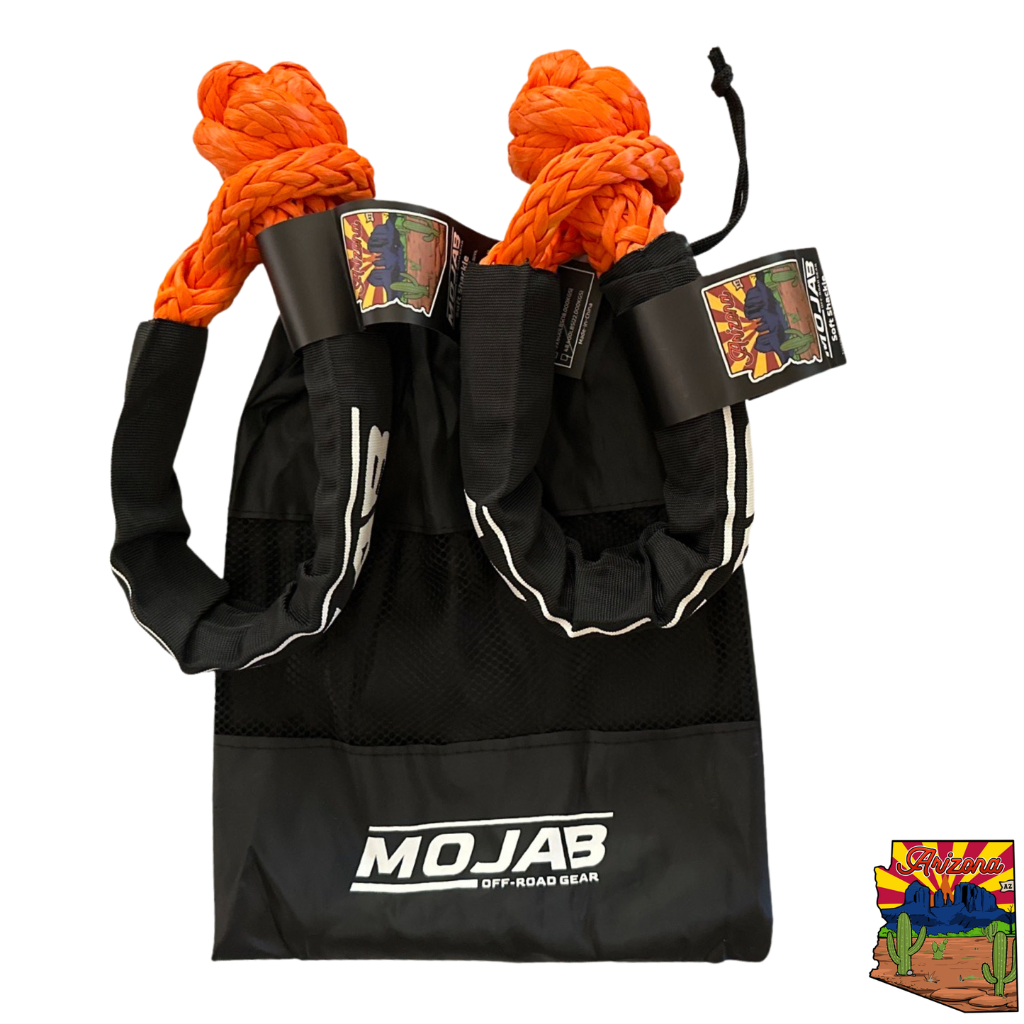 Soft Shackle 1/2'' x 22'' with sleeve and bag (Set of 2 Shackles) (Lifetime Warranty)
