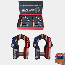3/4'' Extreme duty Aluminum D-Shackle set (9T) (LIFETIME WARRANTY*)