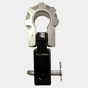 2'' Aluminum Hitch Receiver with Aluminum D-Shackle 9T (LIFETIME WARRANTY)