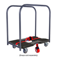 Snap-Loc E-Track Dolly – General Purpose, 1,200 lb Capacity with 4" Swivel Thermoplastic Casters
