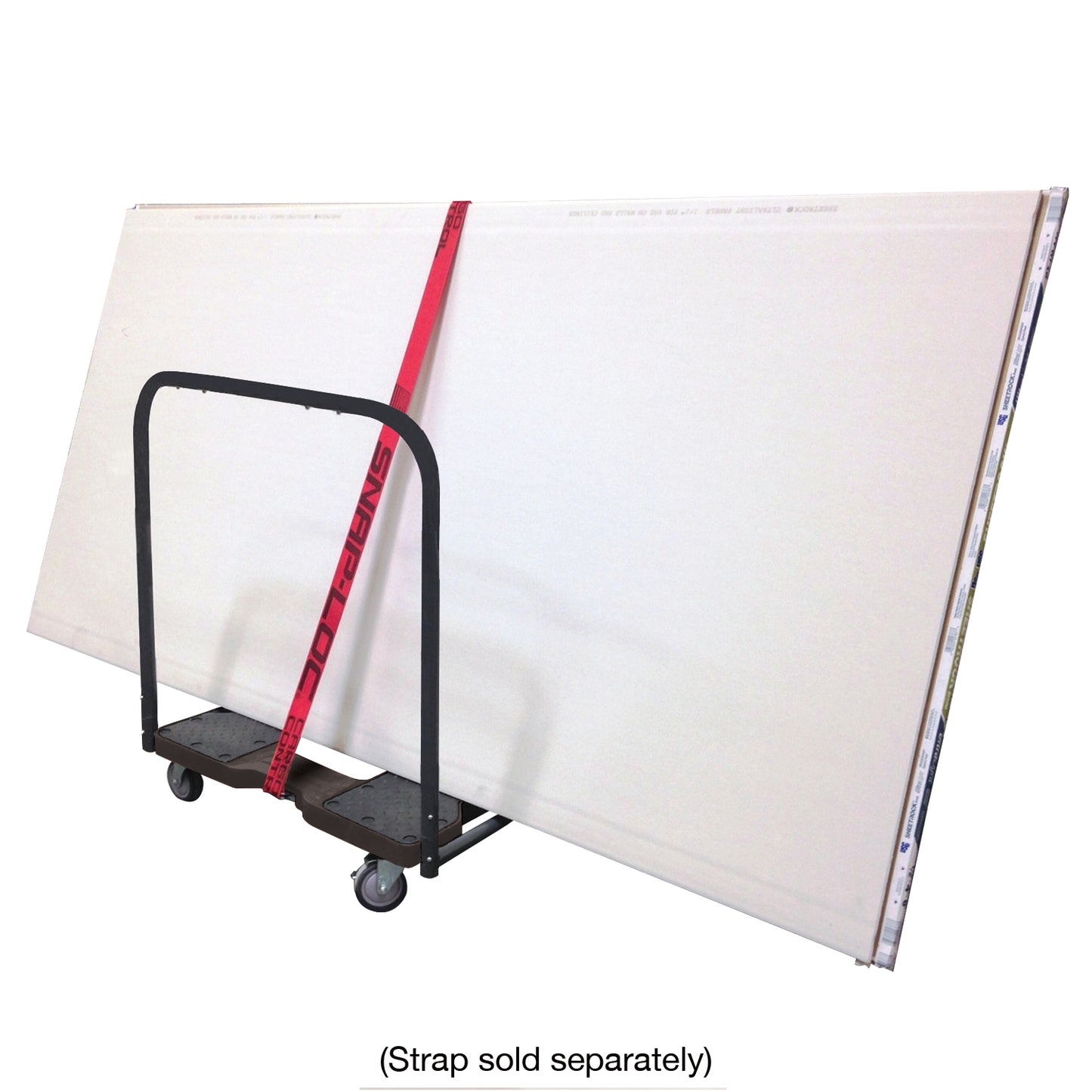 Snap-Loc E-Track Dolly – Industrial Strength, 1,500 lb Capacity with 4" Polyurethane Swivel Casters