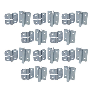 SNAP-LOC E-Track Connector Plate Set 10-Pack, Logistic Tie-Down for Pickups, Trucks, Trailers