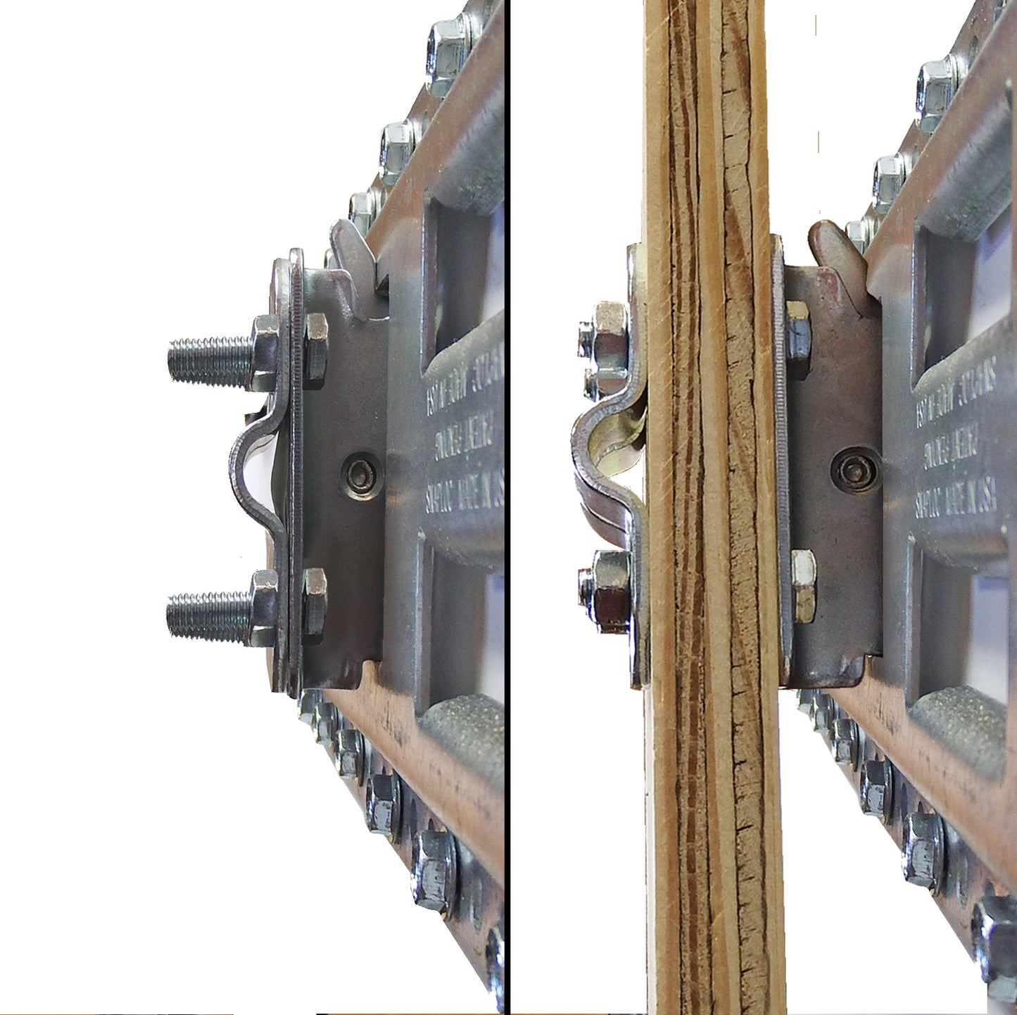 Snap-Loc E-Track Connector Plate Set – Logistic Tie-Down – 2-Pack