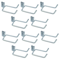 Snap-Loc E-Track Dual J-Hook – 8”, Multi-Purpose