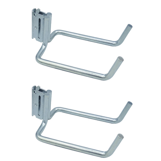 Snap-Loc E-Track Dual J-Hook – 8”, Multi-Purpose – 2-Pack