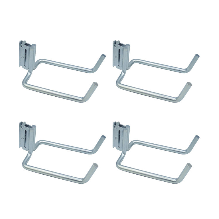 Snap-Loc E-Track Dual J-Hook – 8”, Multi-Purpose