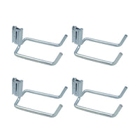 Snap-Loc E-Track Dual J-Hook – 8”, Multi-Purpose