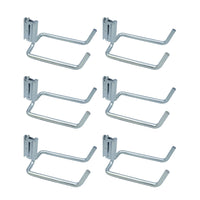 Snap-Loc E-Track Dual J-Hook – 8”, Multi-Purpose