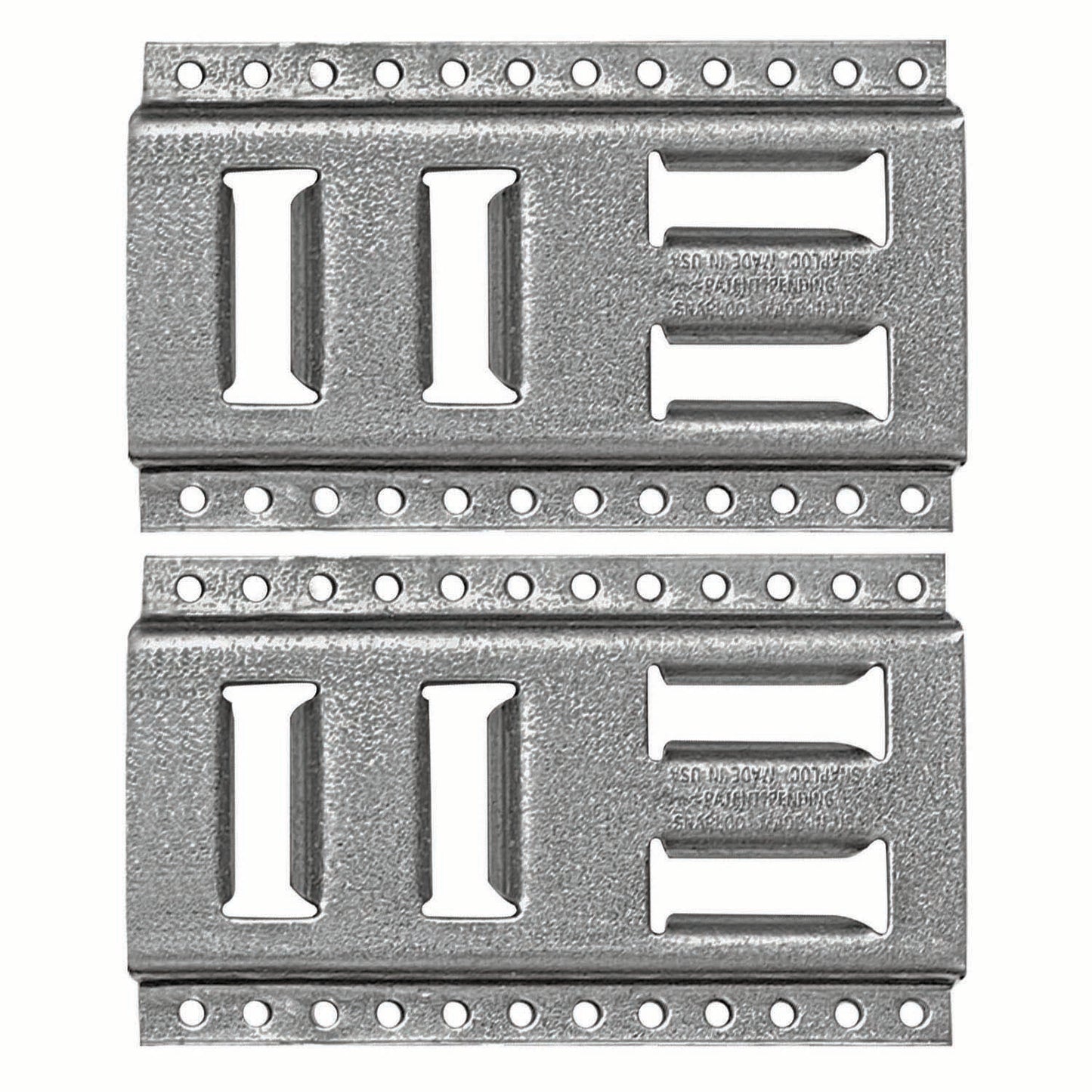 Fast-Track E-Track; USA Galvanized Steel Horizontal Vertical