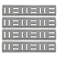 Fast-Track E-Track; USA Galvanized Steel Horizontal Vertical