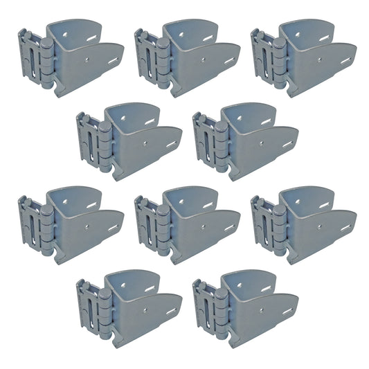 Snap-Loc E-Track Wood Beam End Socket – With Hinge – 10-Pack