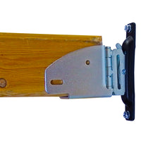 Snap-Loc E-Track Wood Beam End Socket – With Hinge – 2-Pack