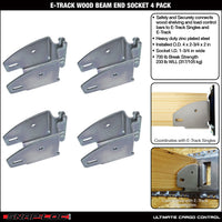 Snap-Loc E-Track Wood Beam End Socket – Cargo Shoring