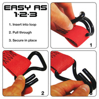 Snap-Loc E-Track Strap Hook Adapter – Slip-On 1 inch