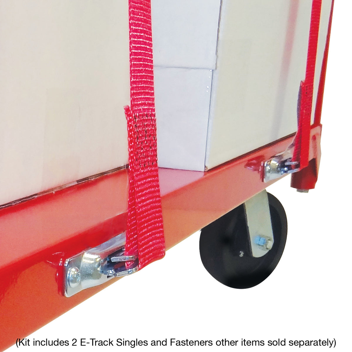 SNAP-LOC E-Track Single Cart Strap Tie-Down Anchor Kit