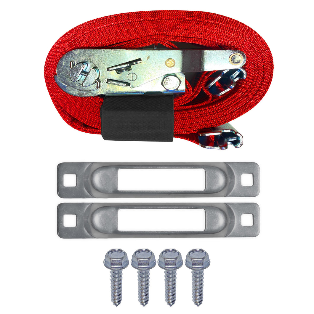 WOOD DOLLY STRAP KIT 2X16 RATCHET