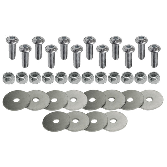 Allen Screw Set 5/16 x 1 Inch Zinc, Fastens 6 Snap-Loc E-Track Singles