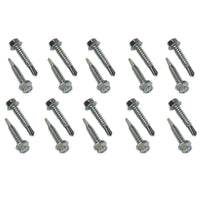 E-Track Self-Drilling Metal Screw 20-Piece Set 1/4 x 1-1/4 Inch