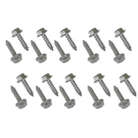 E-Track Wood Screw 20-Piece Set 1/4 x 1 Inch
